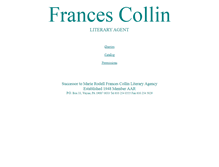 Tablet Screenshot of francescollin.com